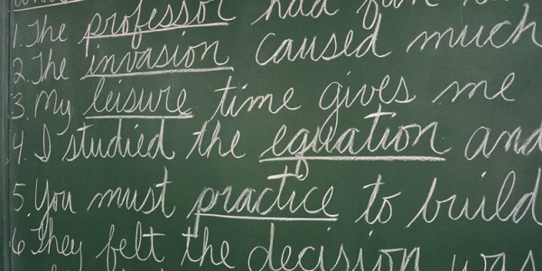 Planning a grammar lesson